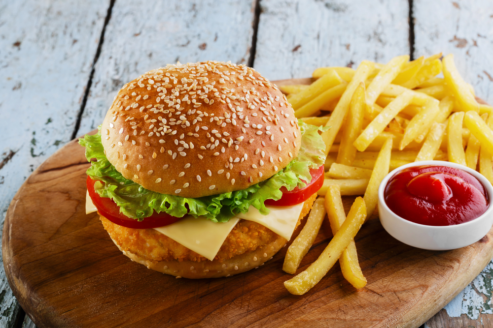 chicken burger