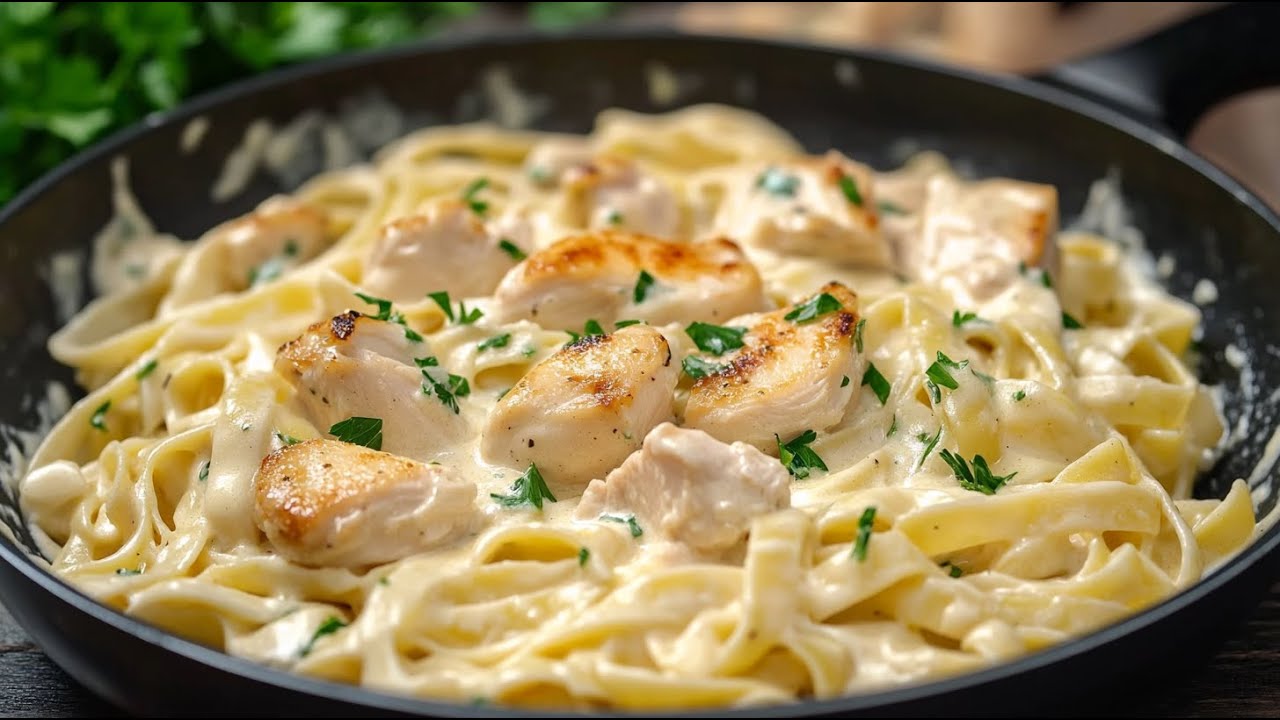 chiken alfredo pasta