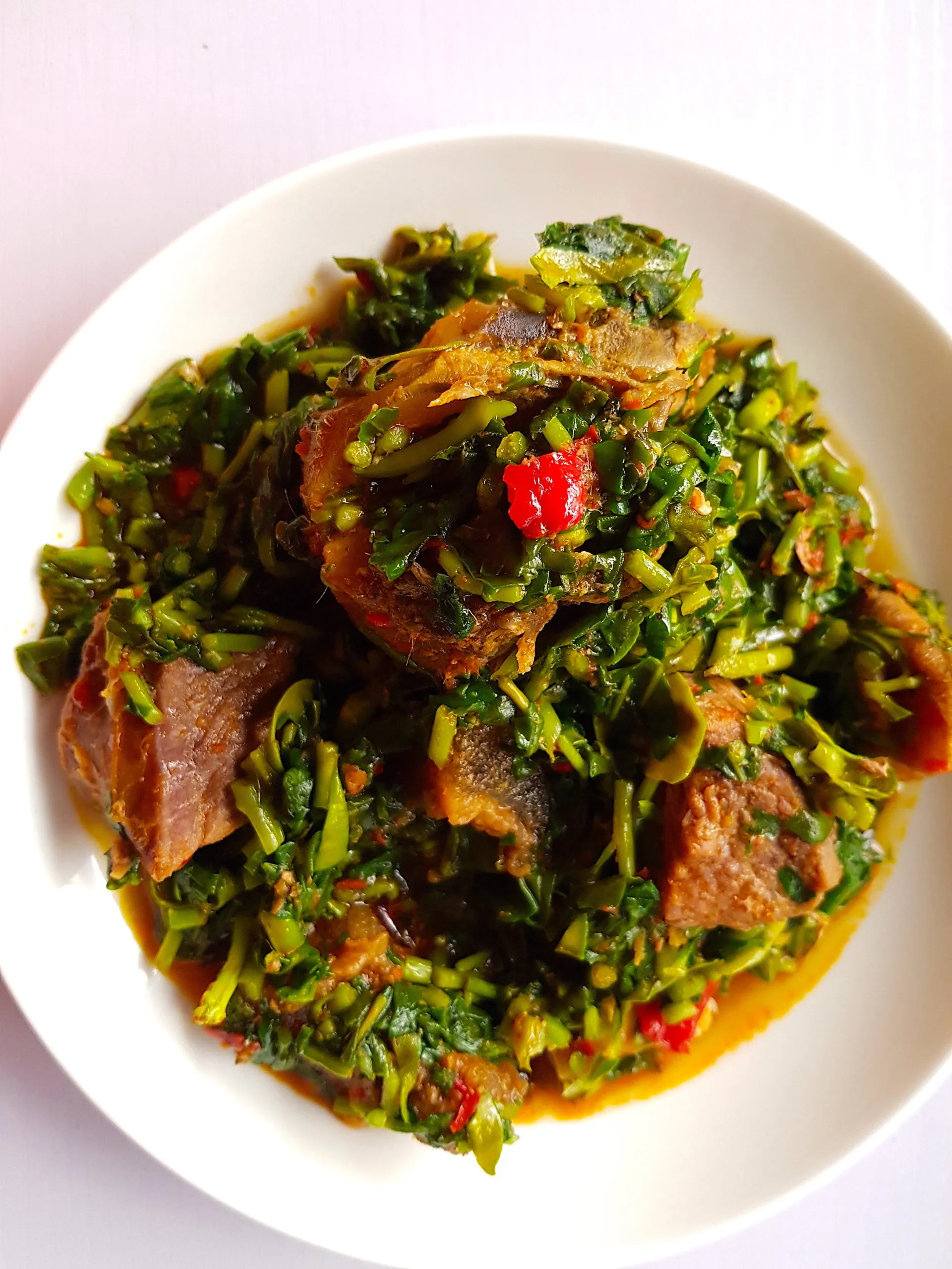 waterleaf soup